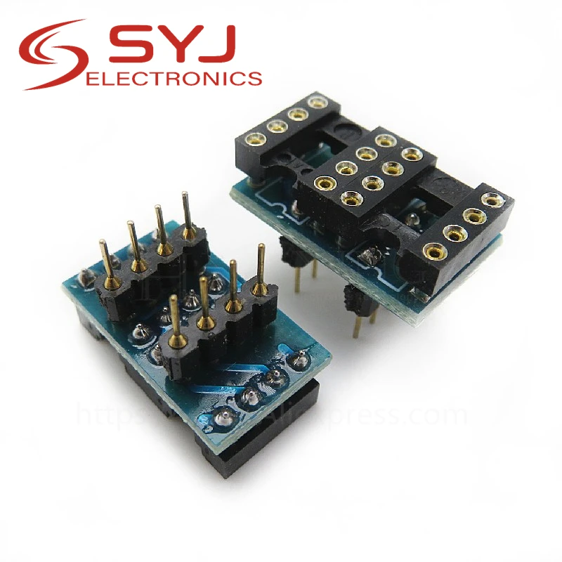1 шт./лот одиночный Поворот двойной op amp IC розетка восемь футов в наличии|ic socket|op