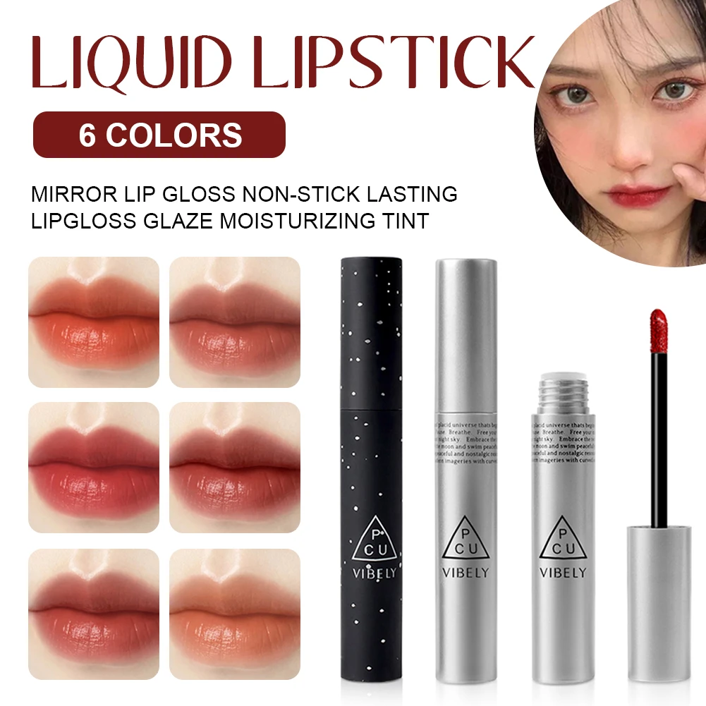 New Liquid Lipstick Mirror Lip Gloss Non-Stick Lasting Lipgloss Glaze Full color Moisturizing Tint for Party Wedding Club
New Liquid Lipstick Mirror Lip Gloss Non-Stick Lasting Lipgloss Glaze Full color Moisturizing Tint for Party Wedding Club