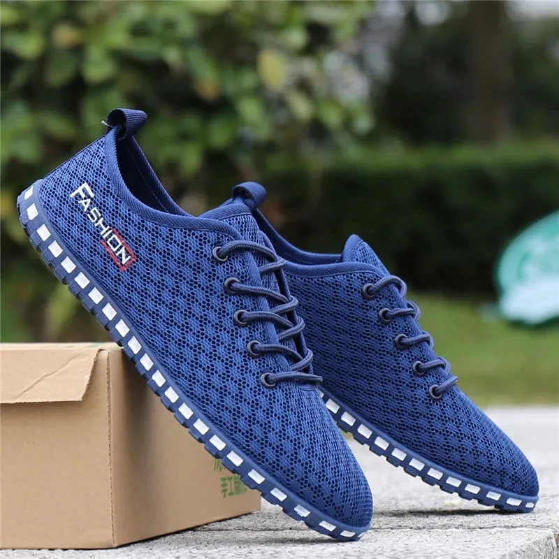 Odor-Resistant Navy Blue Sneakers For Boys Summer Air Mesh Sport Shoes Men Breathable Sneakers Man Weightlight Running Shoes
Odor-Resistant Navy Blue Sneakers For Boys Summer Air Mesh Sport Shoes Men Breathable Sneakers Man Weightlight Running Shoes