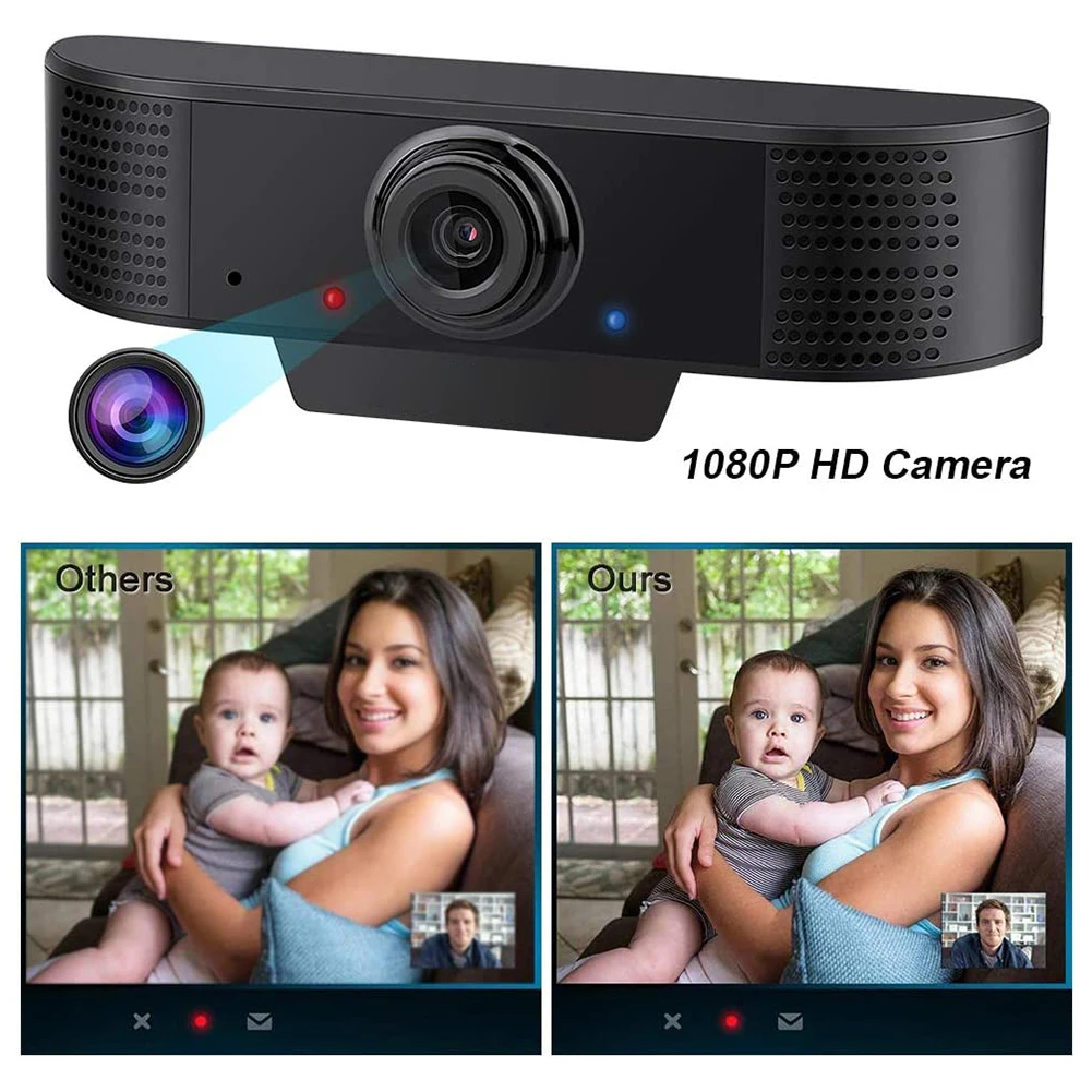 Portable HD Webcam 1080p 720p 480p USB Camera Video Recording Web Camera With Microphone For PC Computer Laptop
Portable HD Webcam 1080p 720p 480p USB Camera Video Recording Web Camera With Microphone For PC Computer Laptop