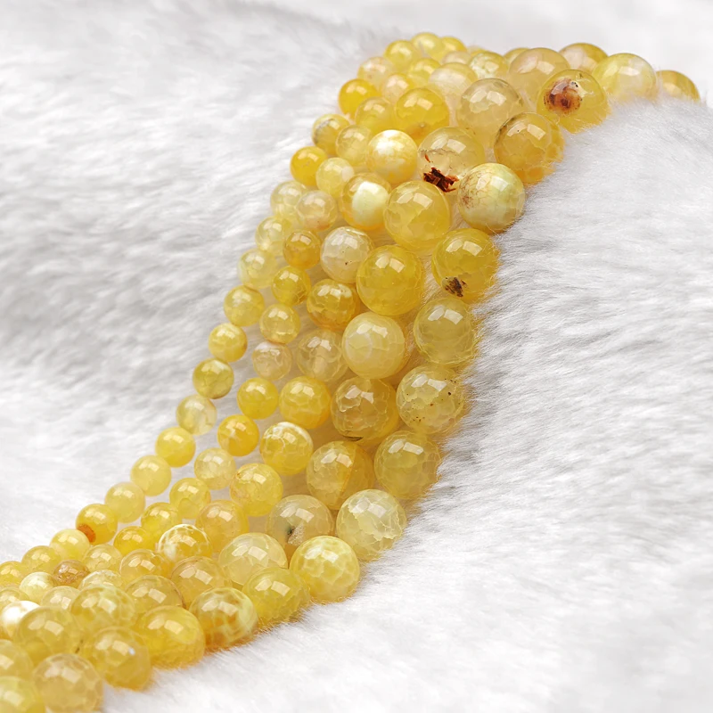 SINOBJ 6/8/10mm Natural Stone Beads Yellow Fire Agat Round Loose Spacer Beads For DIY Making Bracelet Necklace Jewelry
SINOBJ 6/8/10mm Natural Stone Beads Yellow Fire Agat Round Loose Spacer Beads For DIY Making Bracelet Necklace Jewelry