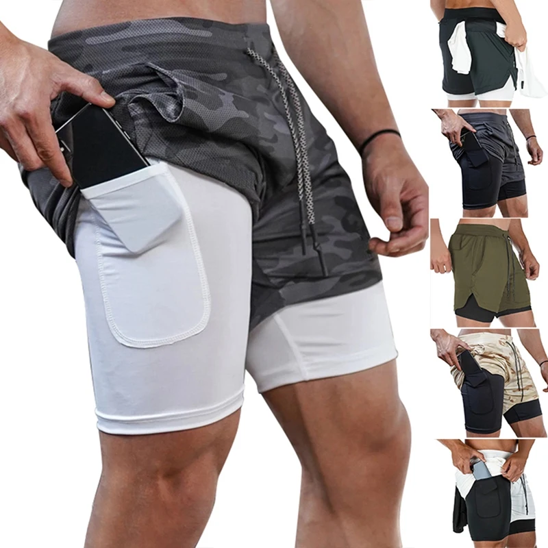 Men's Running Shorts Sports Leisure Outdoor Loose Multi-Pocket Double-Layer Fitness Pants
Men's Running Shorts Sports Leisure Outdoor Loose Multi-Pocket Double-Layer Fitness Pants