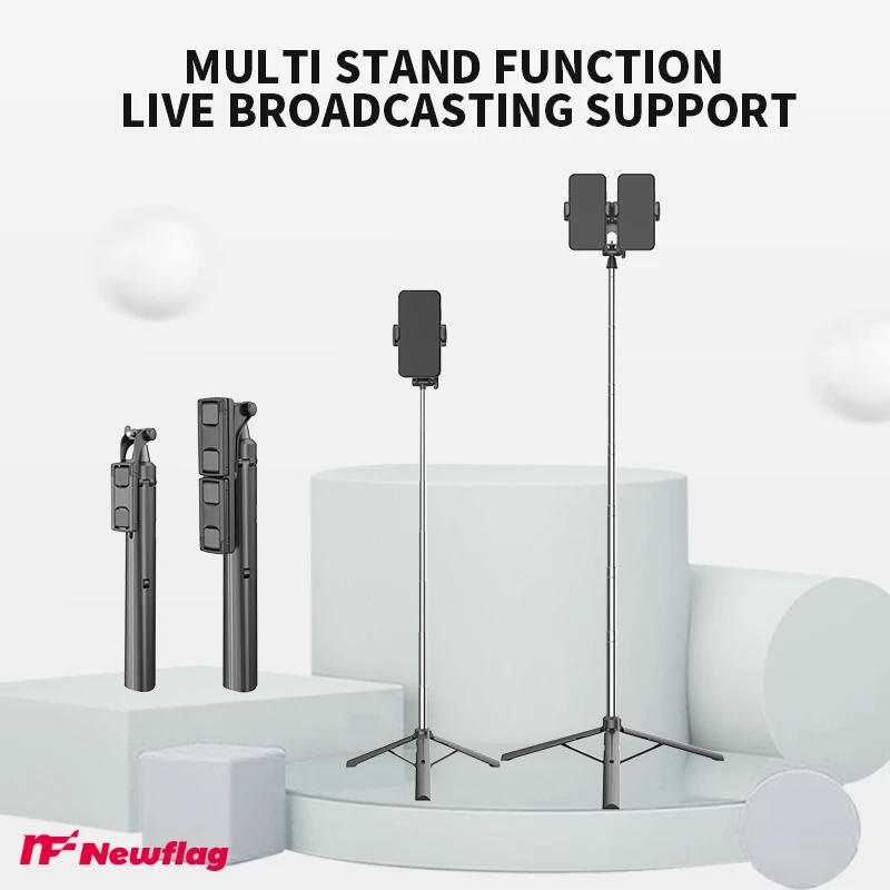 A31-80, Single-Camera New Style Tripod for Phone,Multi-Function Live Broadcast Selfie Stick,Adapt to Phones of Android and IOS
A31-80, Single-Camera New Style Tripod for Phone,Multi-Function Live Broadcast Selfie Stick,Adapt to Phones of Android and IOS