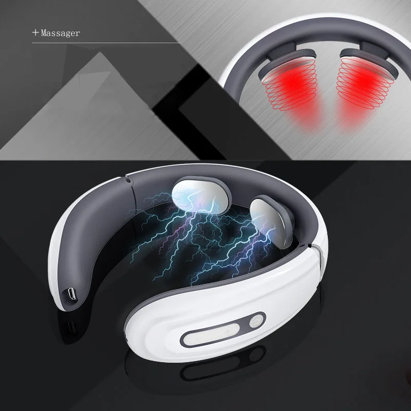 Smart Electric Neck and Shoulder Massager & Pulse Back Power Control Far Infrared Heating Pain Relief Tool Relaxation Machine
Smart Electric Neck and Shoulder Massager & Pulse Back Power Control Far Infrared Heating Pain Relief Tool Relaxation Machine
