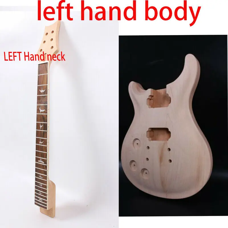 LEFT HAND Guitar Neck Body Mahogany Maple Cap DIY Electric Guitar PRS style Glu
LEFT HAND Guitar Neck Body Mahogany Maple Cap DIY Electric Guitar PRS style Glu