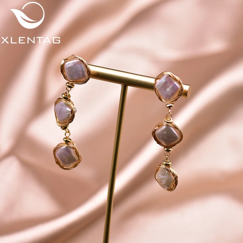 XlentAg Natural White Diamond Baroque Pearl Handmade Pendant Drop Earring Cute Angle Wedding Party Bohemian Women Jewelry GE0935 
XlentAg Natural White Diamond Baroque Pearl Handmade Pendant Drop Earring Cute Angle Wedding Party Bohemian Women Jewelry GE0935
