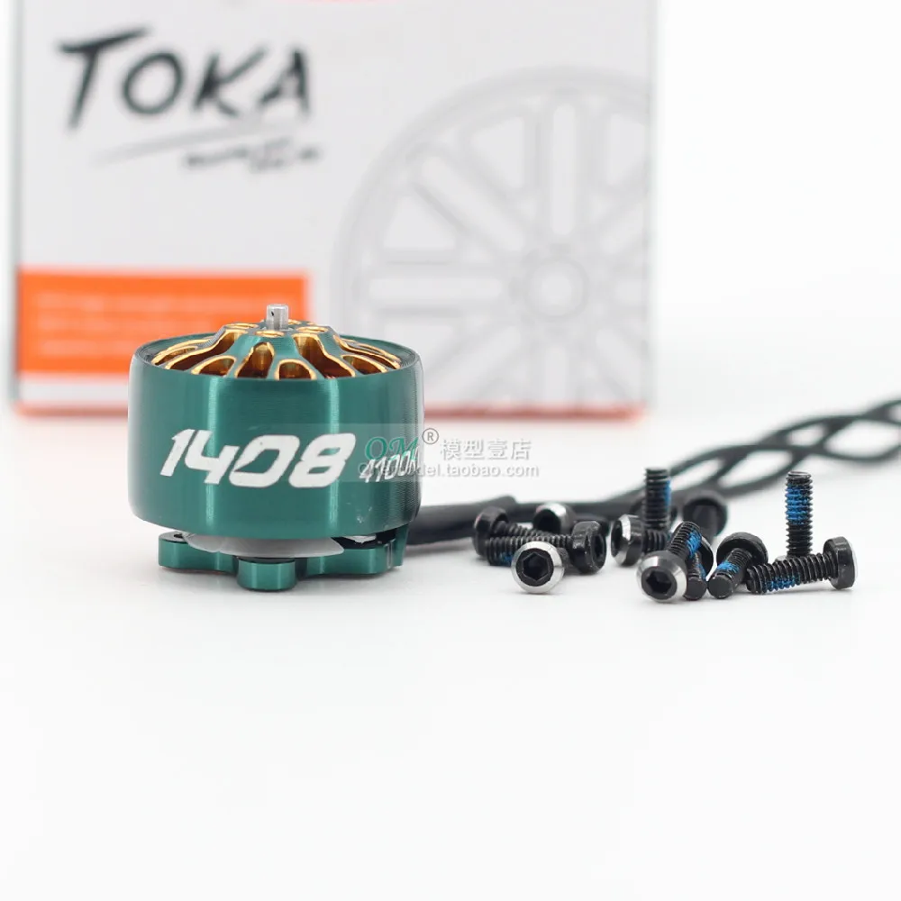 Мотор DIATONE MAMBA TOKA 1408 бесщеточный двигатель кв/кв для гоночных двигателей подходит