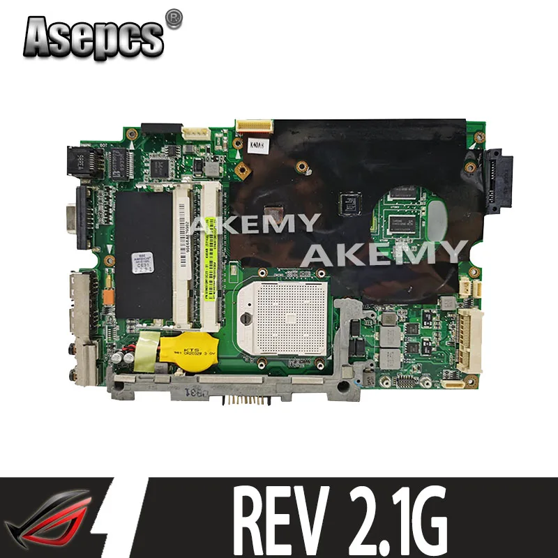 Akemy 15 6 дюйма для For Asus K50AB K50AF K50AD материнская плата ноутбука DDR2 K40AB REV: 2 1 г 100%