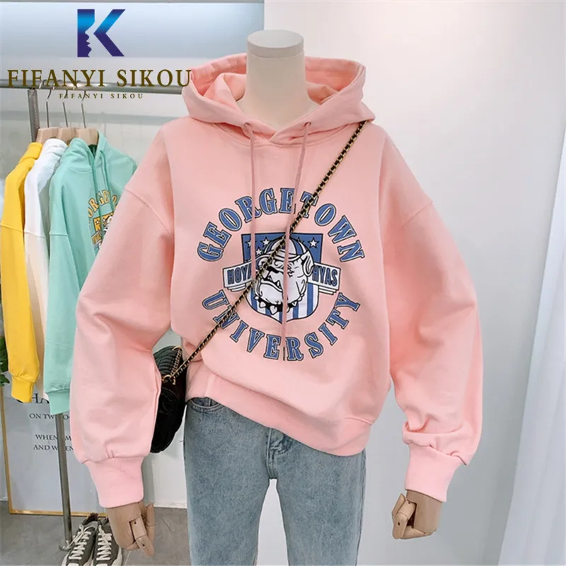 Cartoon Print Hoodies Women Sweatshirt Loose Plus Size Long Sleeve Hoodie Pullover Female 2020 Fashion Hooded Sweatshirts
Cartoon Print Hoodies Women Sweatshirt Loose Plus Size Long Sleeve Hoodie Pullover Female 2020 Fashion Hooded Sweatshirts