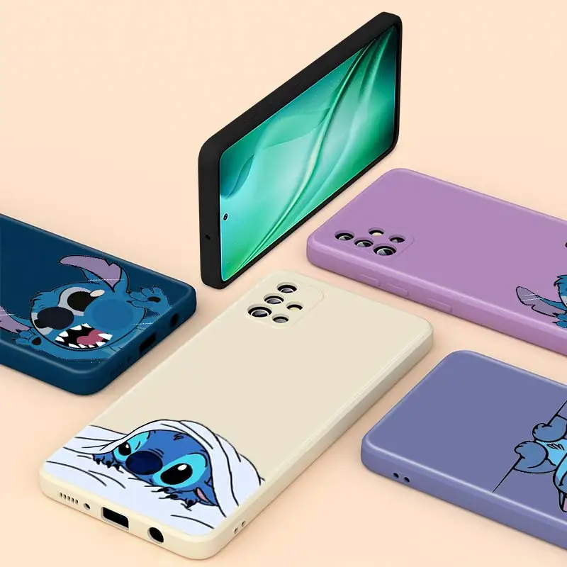 Disney Stitch For Samsung A20S A02 A72 A71 A32 A31 A20 A30 A21S A91 A81 A52 A51 A50 Capa Liquid Silicone Phone Case
Disney Stitch For Samsung A20S A02 A72 A71 A32 A31 A20 A30 A21S A91 A81 A52 A51 A50 Capa Liquid Silicone Phone Case