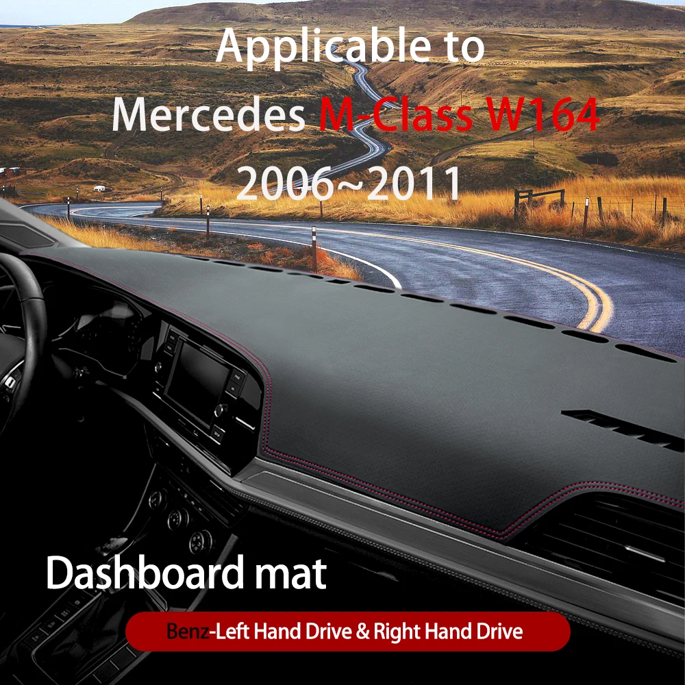 for Mercedes Benz M Class W164 2006~2011 Anti-Slip Mat Dashboard Cover Pad Sunshade Dashmat Carpet Accessories ML350 ML250 AMG
for Mercedes Benz M Class W164 2006~2011 Anti-Slip Mat Dashboard Cover Pad Sunshade Dashmat Carpet Accessories ML350 ML250 AMG