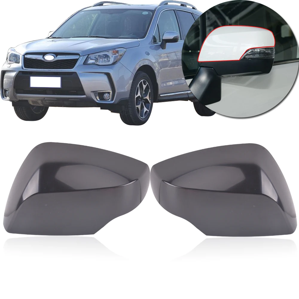 CAPQX 1 пара для Subaru Forester Outback XV Impreza WRX STI Legacy боковая крышка зеркала заднего вида