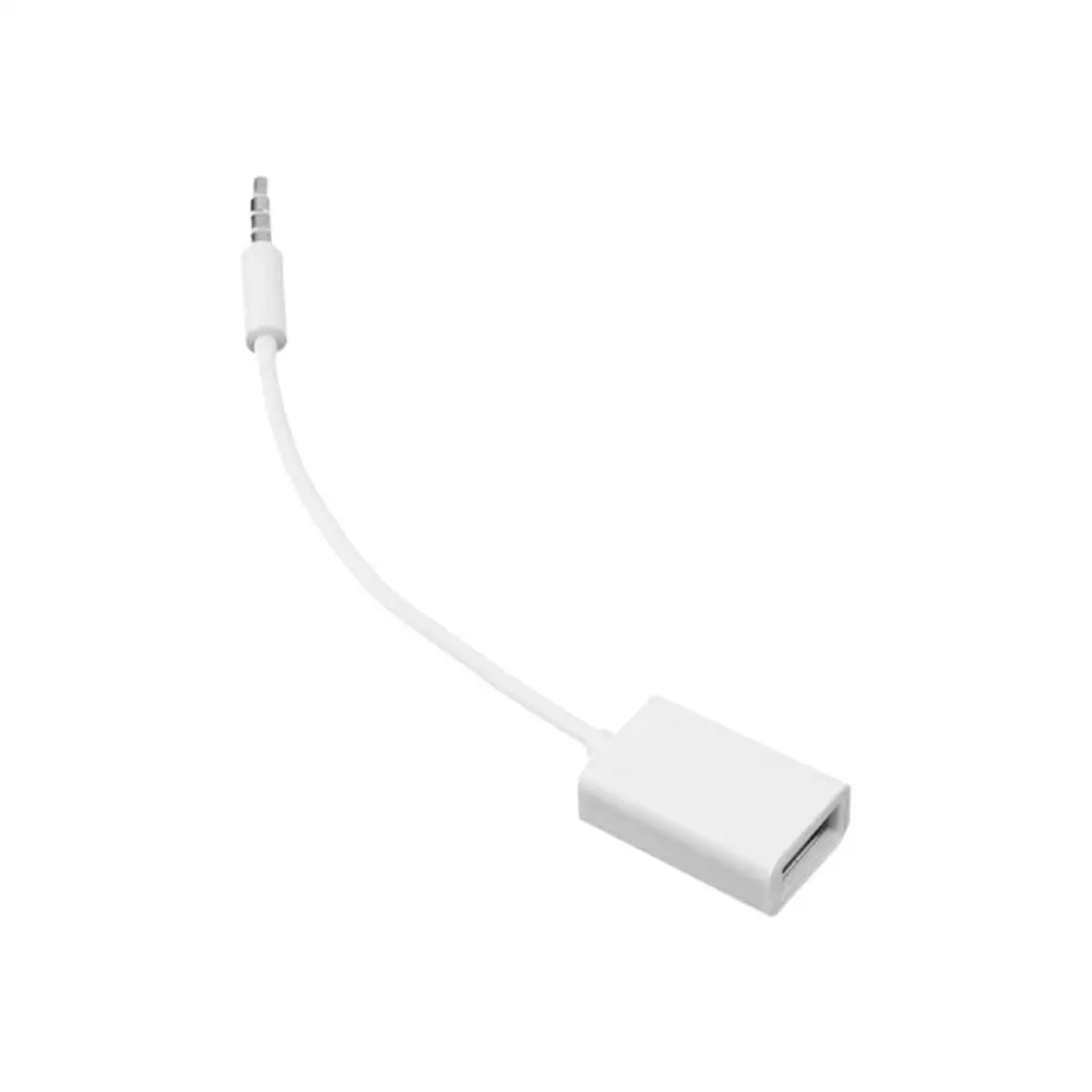 Portable Vehicular Audio High Speed 3.5mm Car MP3 Male AUX Audio Plug Jack To USB 2.0 Female Converter Connector Cable Cord
Portable Vehicular Audio High Speed 3.5mm Car MP3 Male AUX Audio Plug Jack To USB 2.0 Female Converter Connector Cable Cord
