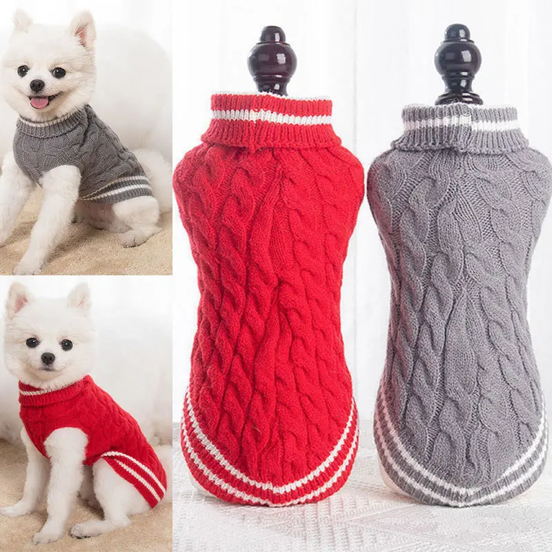 Pet Dog Sweaters Winter Pet Clothes for Small Dogs Warm Sweater Coat Outfit Threaded Sweaters Warm Sweaters Pet Supplies S-XXL
Pet Dog Sweaters Winter Pet Clothes for Small Dogs Warm Sweater Coat Outfit Threaded Sweaters Warm Sweaters Pet Supplies S-XXL