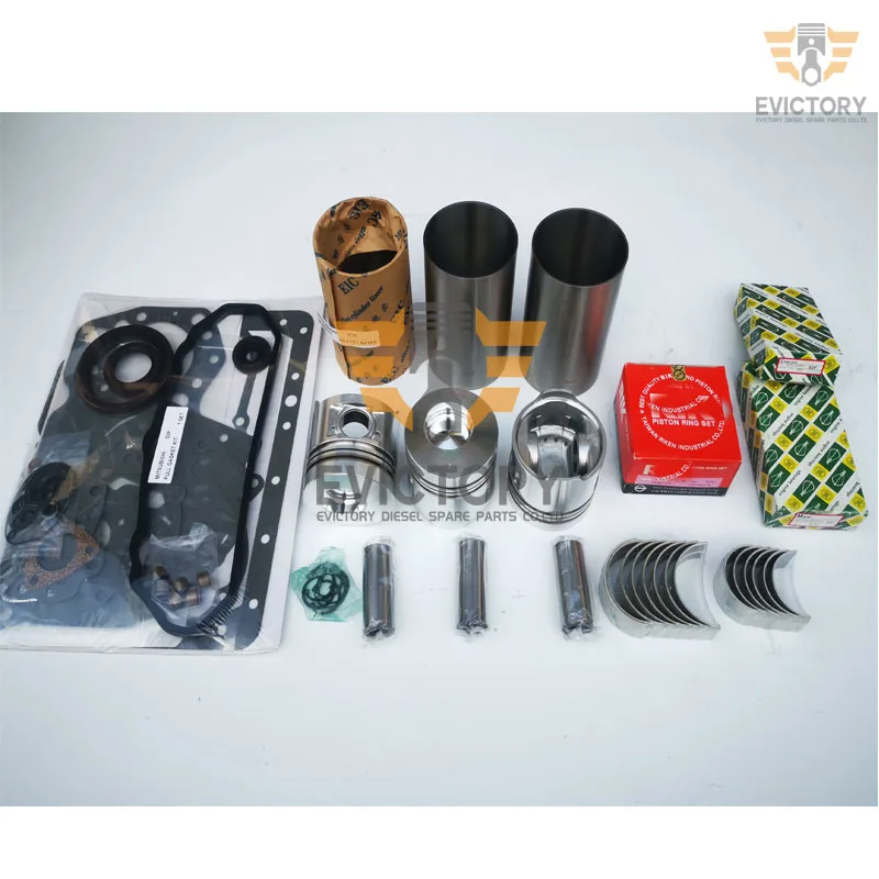 For Mitsubishi S3F engine rebuild kit Piston + ring cylinder liner full gasket bearing
For Mitsubishi S3F engine rebuild kit Piston + ring cylinder liner full gasket bearing