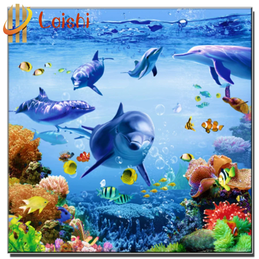 Diamond Painting Dolphins and various fishes, underwater scenery Rhinestone Diamond Embroidery,Cross Stitch,diamond Mosaic Sale
Diamond Painting Dolphins and various fishes, underwater scenery Rhinestone Diamond Embroidery,Cross Stitch,diamond Mosaic Sale