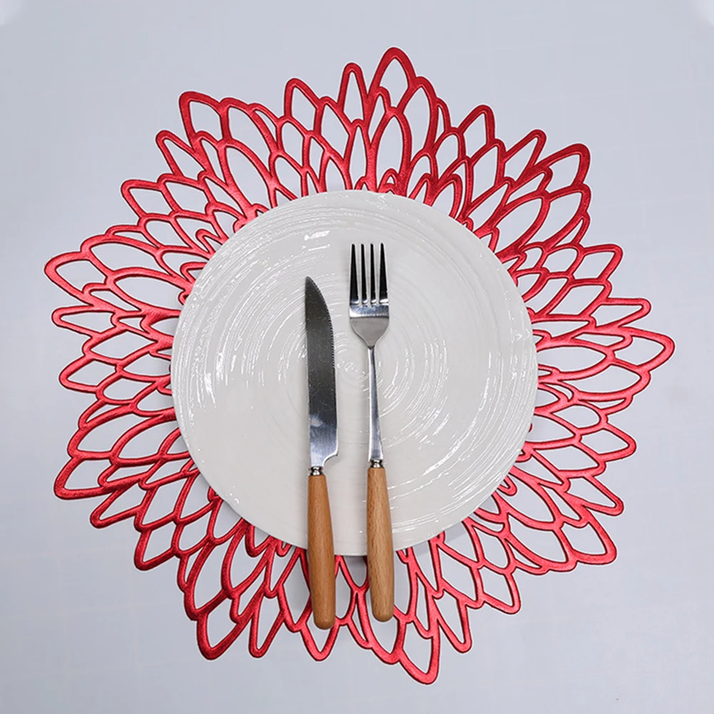 4PC PVC Hollow Insulation Coaster Pads Kitchen Placemats Linens Heat Resistant Placemat Non-Slip Table Bowl Mats For Home
4PC PVC Hollow Insulation Coaster Pads Kitchen Placemats Linens Heat Resistant Placemat Non-Slip Table Bowl Mats For Home