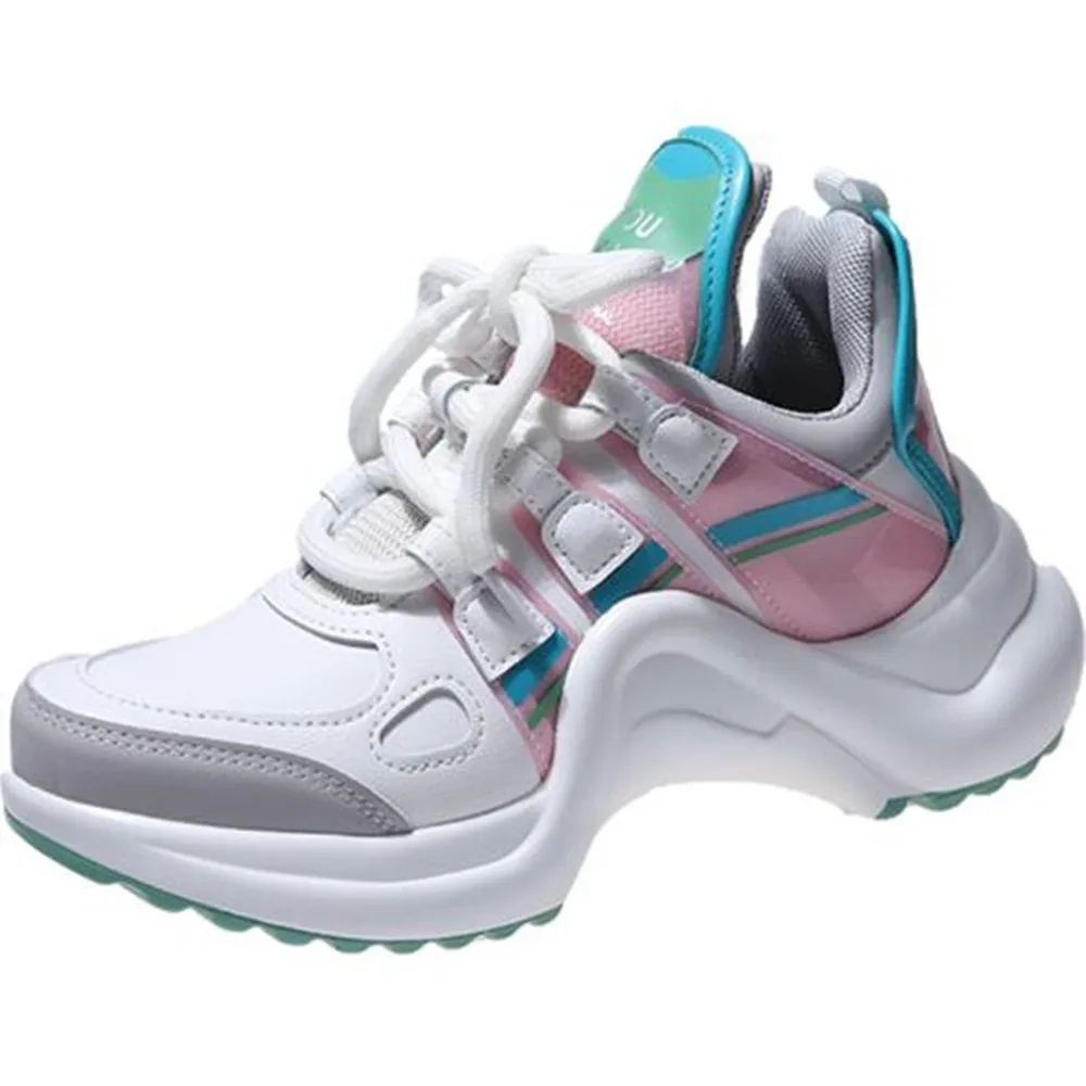 Hot Selling Fashion Shoes Ultra Breathable Mesh Leather Casual Shoes Lace Up Trainers Brand Street Styles Women Sneakers AA-518
Hot Selling Fashion Shoes Ultra Breathable Mesh Leather Casual Shoes Lace Up Trainers Brand Street Styles Women Sneakers AA-518