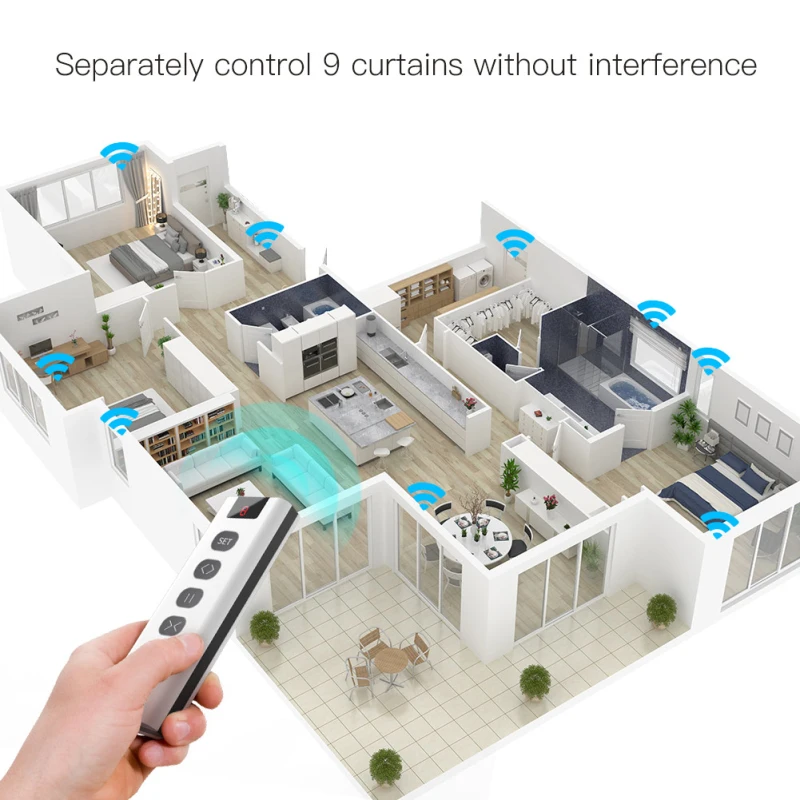 9/1 Channel RF433 Remote Control With 433.92MHz smart switch modules light fan curtain Switch smart home Accessories
9/1 Channel RF433 Remote Control With 433.92MHz smart switch modules light fan curtain Switch smart home Accessories