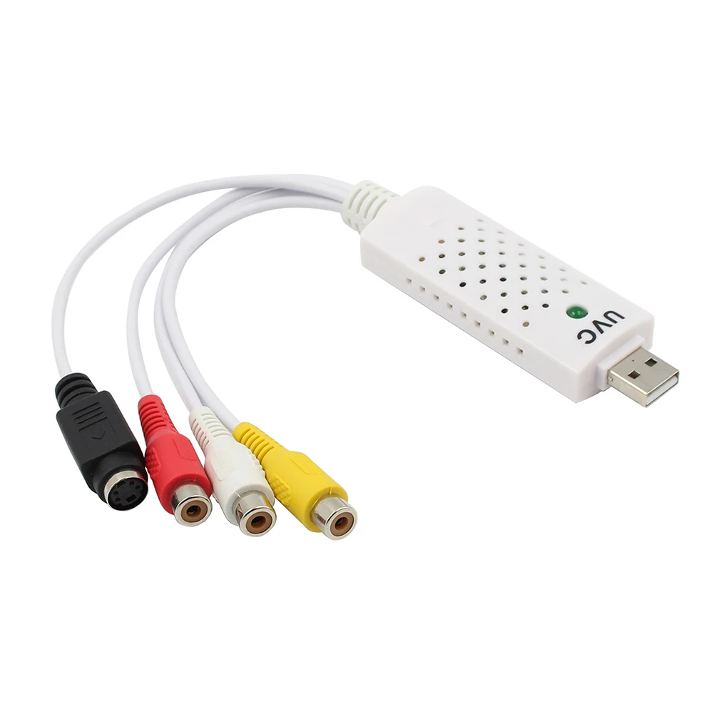 Адаптер USB 2 0 для видеозахвата VHS в DVD адаптер аналоговый цифровой рекордер Win 10 8 7 XP