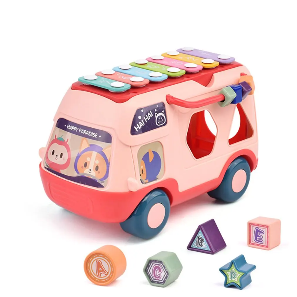 Cartoon Musical Instrument Bus Child Toy Hand Knock Girl Boy Piano Education For Infant Puzzle Preschool Block Montessori Gift
Cartoon Musical Instrument Bus Child Toy Hand Knock Girl Boy Piano Education For Infant Puzzle Preschool Block Montessori Gift