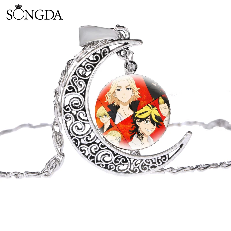 New Anime Tokyo Revengers Moon Necklace Fashion Pendant Jewelry Cute Cartoon Figures Necklace for Men Women Gifts Accessories
New Anime Tokyo Revengers Moon Necklace Fashion Pendant Jewelry Cute Cartoon Figures Necklace for Men Women Gifts Accessories
