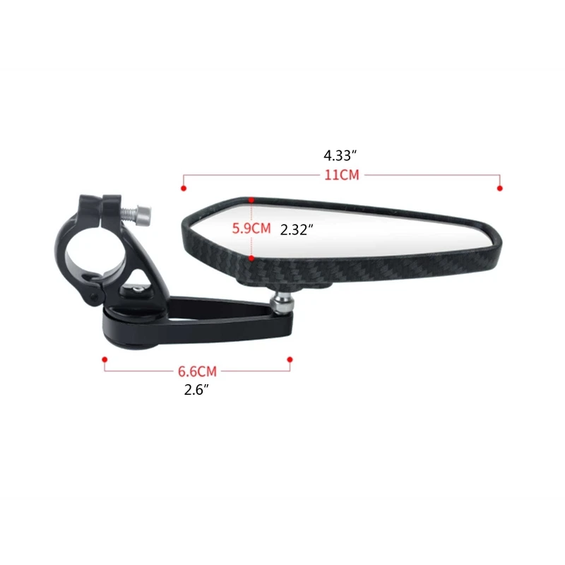 1Pair Wearproof Aluminum Alloy Rearview Mirror Handbar Side Mirror for Motorbike Scooter E-biek Easy to Install
1Pair Wearproof Aluminum Alloy Rearview Mirror Handbar Side Mirror for Motorbike Scooter E-biek Easy to Install