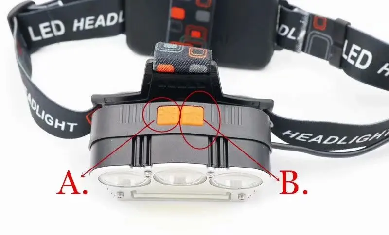 Ultra bright 3000lumens 3-T6 + COB lamp beads headlight headlamp head lamp rechargeable 18650 battery torch light flashlight
Ultra bright 3000lumens 3-T6 + COB lamp beads headlight headlamp head lamp rechargeable 18650 battery torch light flashlight