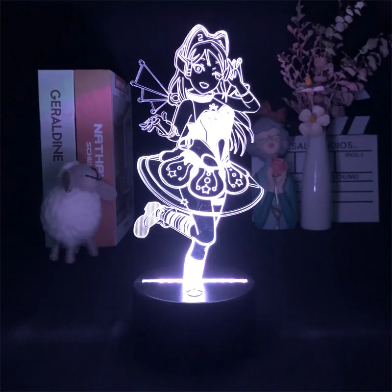 Поставка, игровой проектор Genshin Impact Sayu, Прямая поставка, сенсорный датчик, 3D светильник, Bluetooth-управление для яркой базы в помещении
Поставка, игровой проектор Genshin Impact Sayu, Прямая поставка, сенсорный датчик, 3D светильник, Bluetooth-управление для яркой базы в помещении
