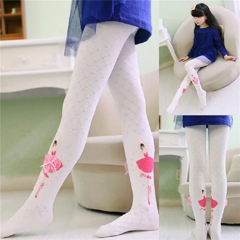 

Cute Baby Kids Girl Cotton Flower Tights Autumn Causal Socks Stockings Pants Hosiery Pantyhose Ballet Girls Printed S/M/L
