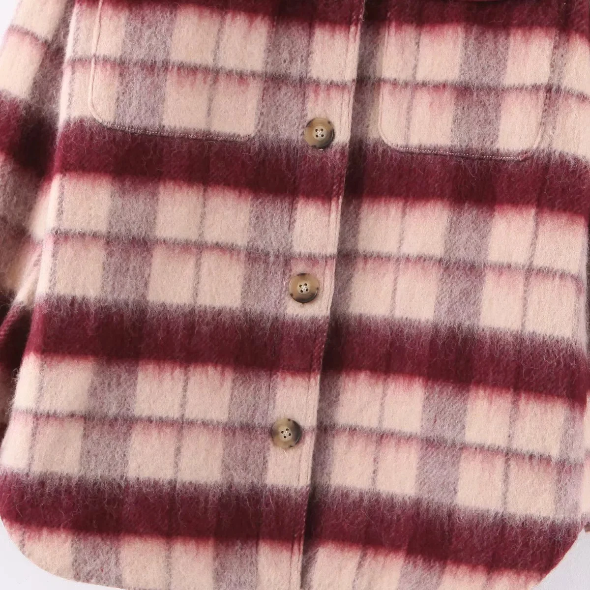 eurpean style women Wool coat 2020 vintage lapel red plaid long sleeven jiacket casual fashion slim pockets button jiacket coats
eurpean style women Wool coat 2020 vintage lapel red plaid long sleeven jiacket casual fashion slim pockets button jiacket coats