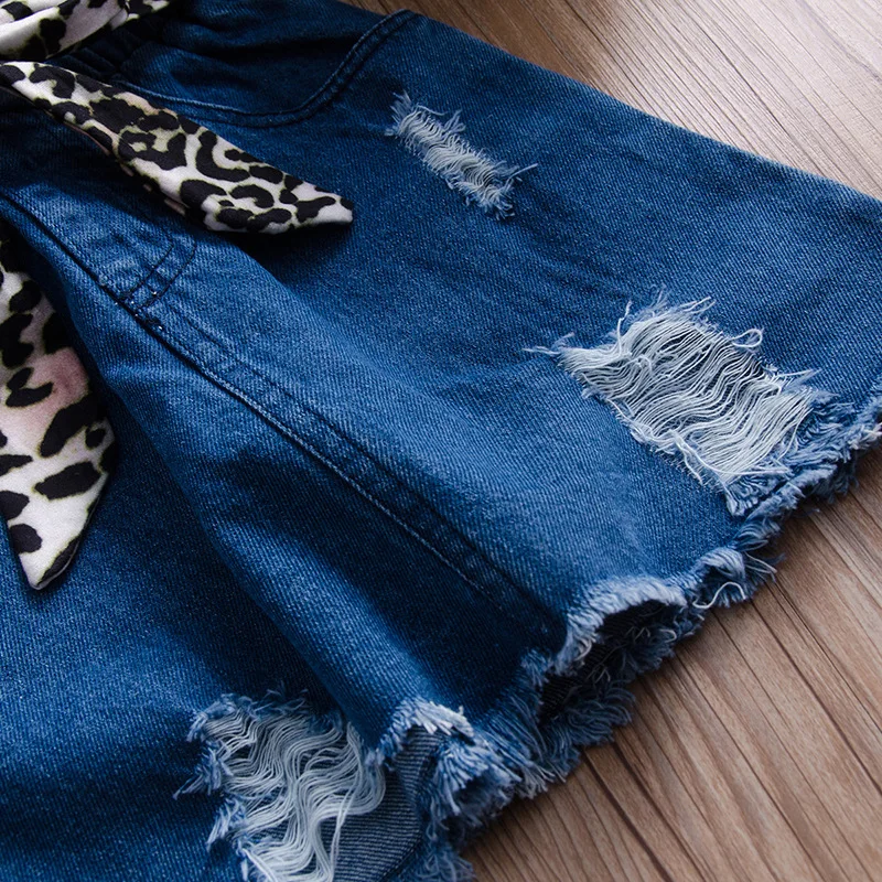 New Fashion Kids Girls' Summer Suits Children's Flying Sleeve T-Shirt + Denim Skirt Sets
New Fashion Kids Girls' Summer Suits Children's Flying Sleeve T-Shirt + Denim Skirt Sets
