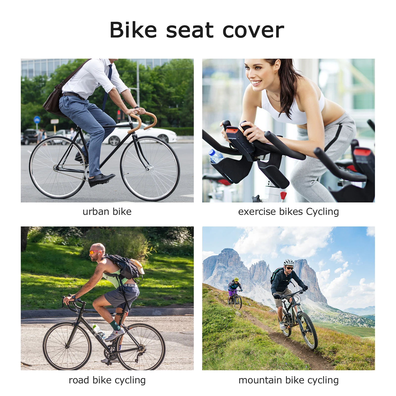 KOOTU Soft Cycling Seat Breathable Bicycle Saddle Seat Cover Comfortable Foam Seat Mountain Bike Road Bike Cushion Cove
KOOTU Soft Cycling Seat Breathable Bicycle Saddle Seat Cover Comfortable Foam Seat Mountain Bike Road Bike Cushion Cove