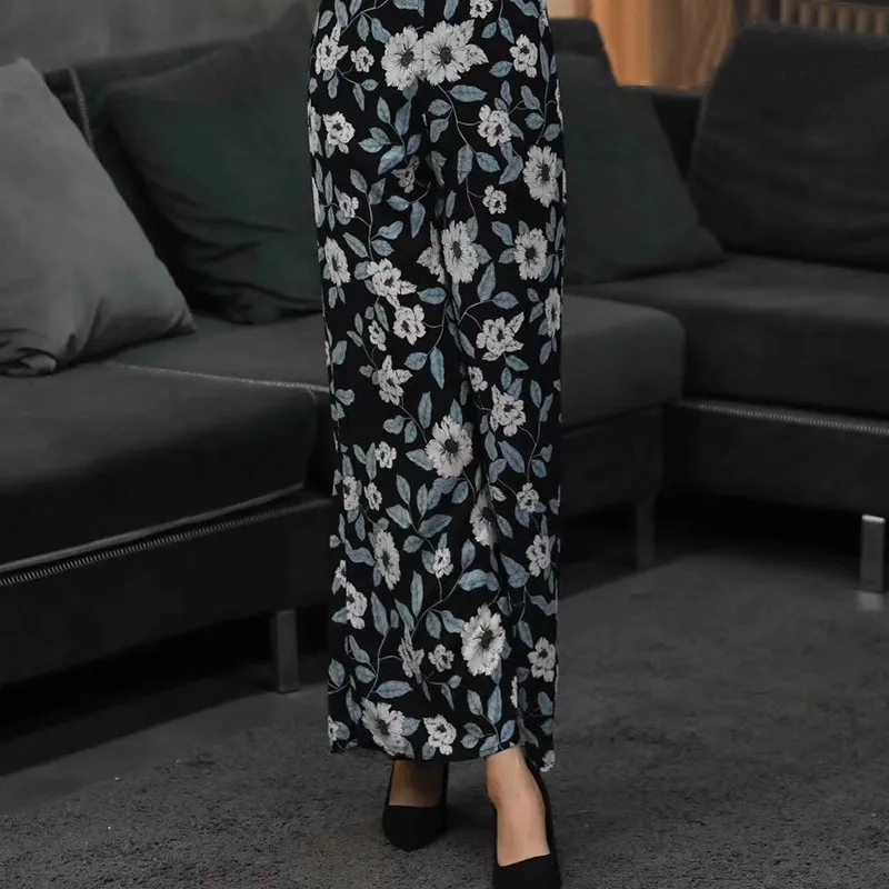 GALCAUR Elegant Flower Black Print Women's Jumpsuit Sleeveless Halter High Waist Wide Leg Pants Female Vintage Summer 2020 Tide
GALCAUR Elegant Flower Black Print Women's Jumpsuit Sleeveless Halter High Waist Wide Leg Pants Female Vintage Summer 2020 Tide