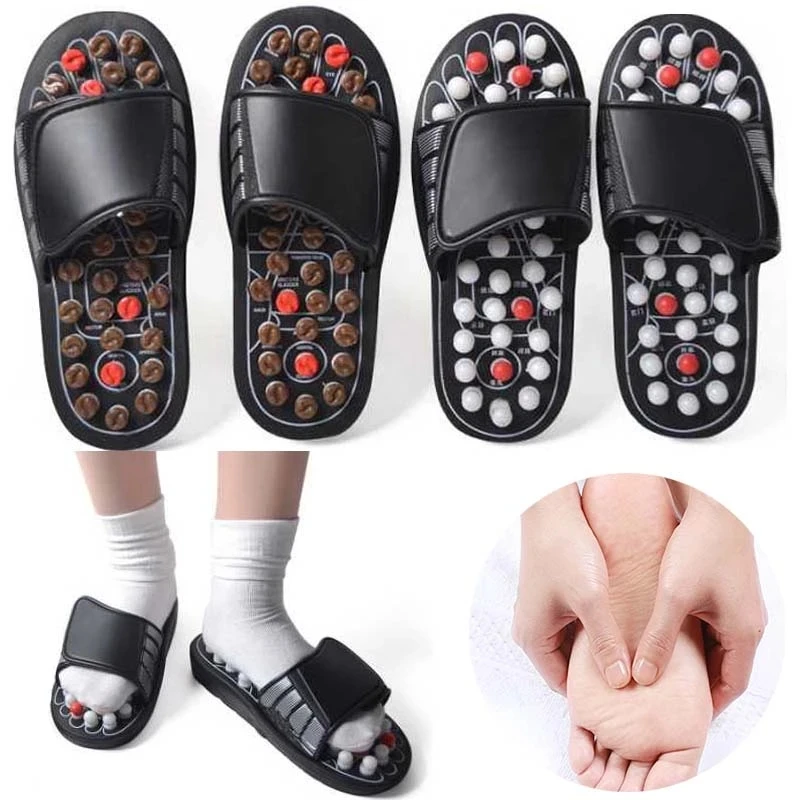 Feet Massage Slippers Acupuncture Therapy relax walk Shoes Foot Acupoint spine shiatsu Reflexology Feet Care Massageador Sandal
Feet Massage Slippers Acupuncture Therapy relax walk Shoes Foot Acupoint spine shiatsu Reflexology Feet Care Massageador Sandal