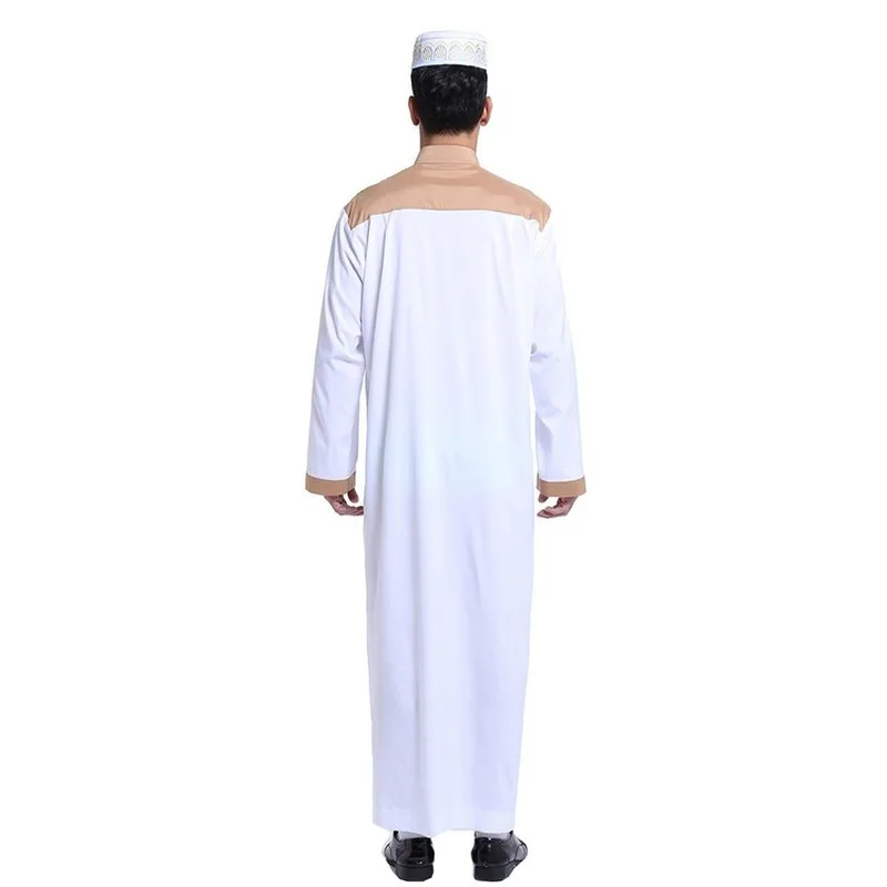 Мусульманская одежда для мужчин Саудовская Арабский Тауб мусульманские мужчины