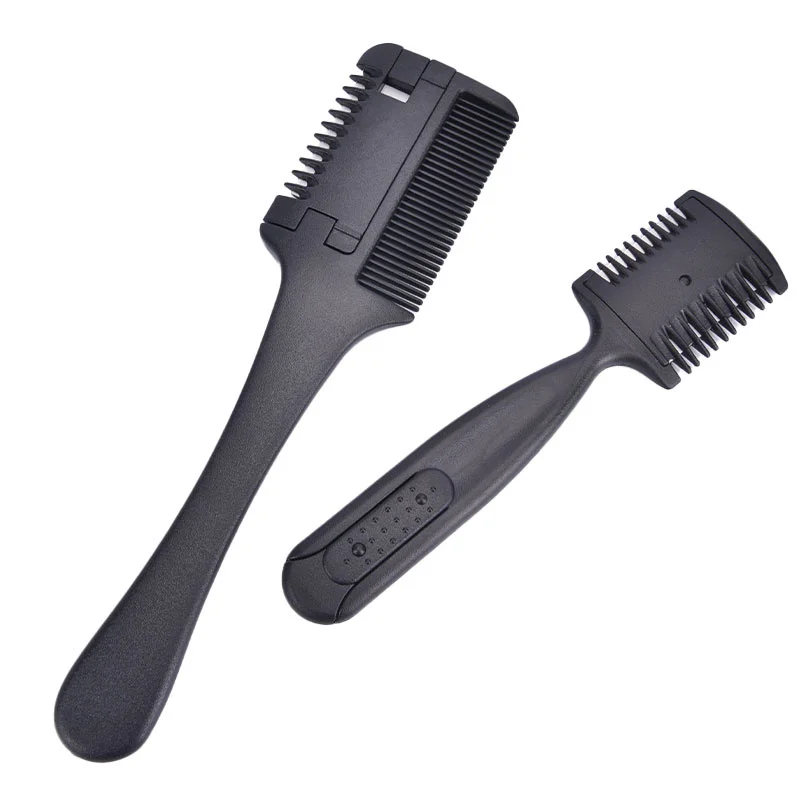 Double Side Hair Razor Comb Layer Shaper Cutting Thinning Comb with Blade 
Double Side Hair Razor Comb Layer Shaper Cutting Thinning Comb with Blade