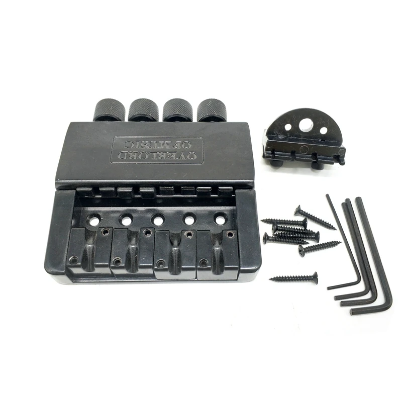 1 Set 4 String Headless Bass Guitar Bridge System Electric Bass Part for Headless Electric Bass Replacement
1 Set 4 String Headless Bass Guitar Bridge System Electric Bass Part for Headless Electric Bass Replacement