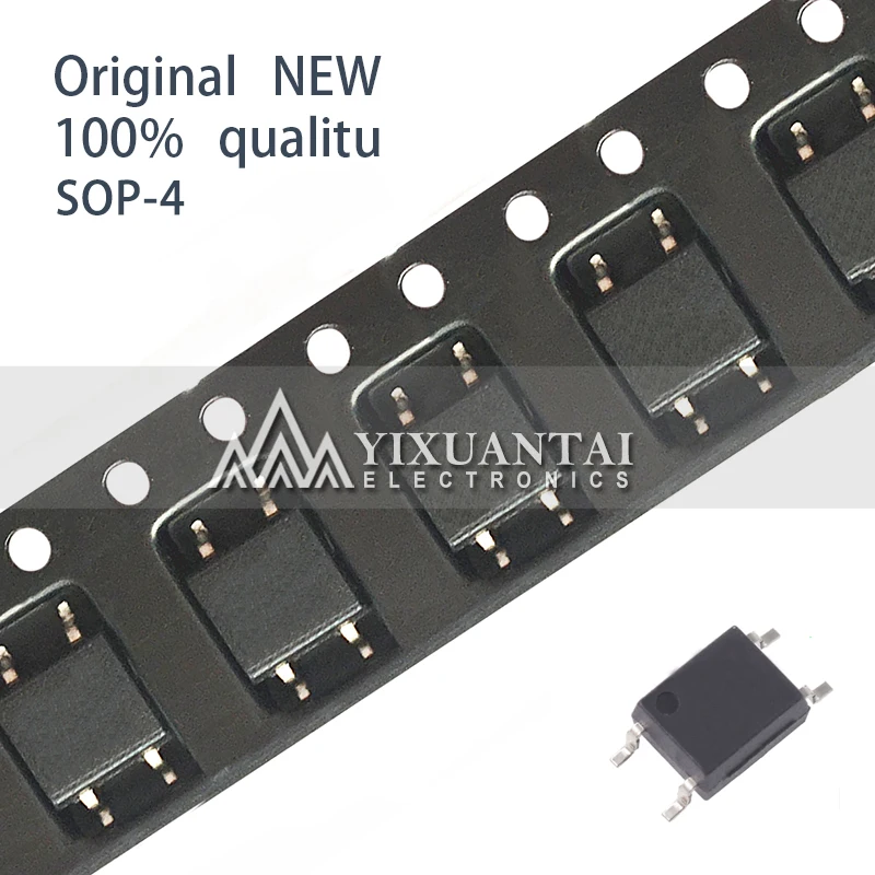 

10pcs Free shipping SOP4 VO618A-3X017T PC123X8YUP0F LTV-817S-TA1-C VO618A-3 PC123X8 LTV-817 VO618A SOIC-4