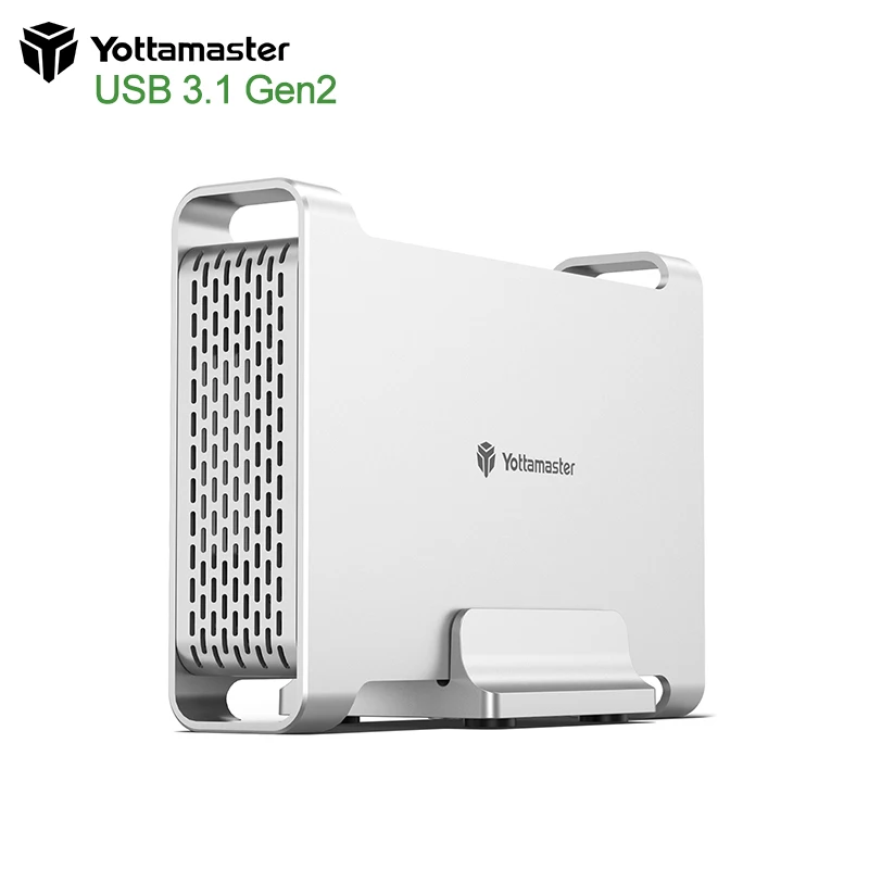 Yottamaster DR1C3-25 HDD/SSD Case SATA3.1 Gen2 10Gbps Max UASP Supported 2.5'' 4TB Max Type-C External Hard Drive Enclosure
Yottamaster DR1C3-25 HDD/SSD Case SATA3.1 Gen2 10Gbps Max UASP Supported 2.5'' 4TB Max Type-C External Hard Drive Enclosure