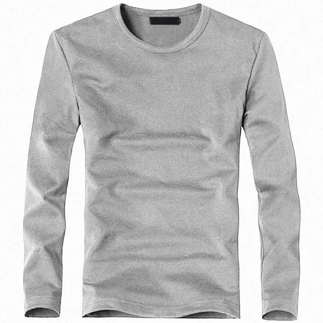 New leisureMen's stretch long-sleeved T-shirt, collar cotton lycra shirt clothing, 2021 
New leisureMen's stretch long-sleeved T-shirt, collar cotton lycra shirt clothing, 2021