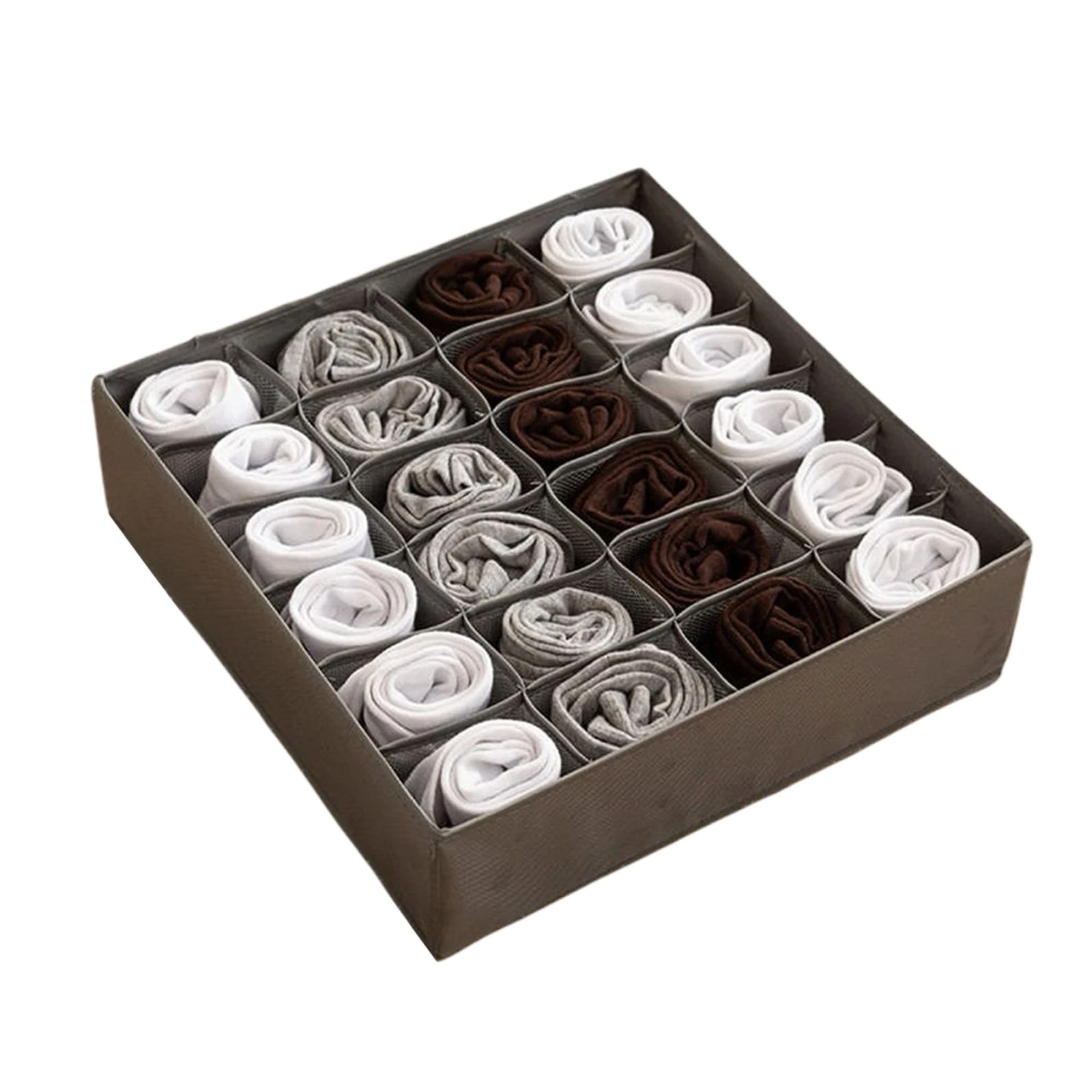 AA Foldable Underwear Drawer Organizers Dividers Closet Dresser Clothes Storage Organizer Box For Bras Scarves Ties Socks Boxes
AA Foldable Underwear Drawer Organizers Dividers Closet Dresser Clothes Storage Organizer Box For Bras Scarves Ties Socks Boxes