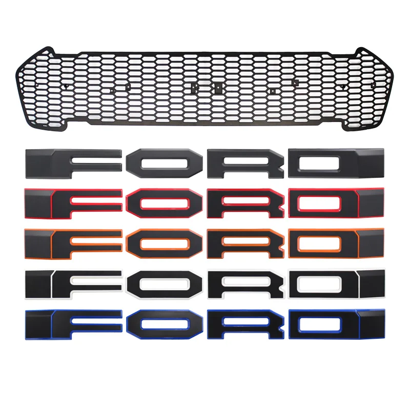 Raptor Grille Modified Grill Front Bumper Mesh Fit For RANGER 2015-2018 T7 PX2 MK2 XL XL+ XLS XLT Limited WILDTRAK Pickup Trucks
Raptor Grille Modified Grill Front Bumper Mesh Fit For RANGER 2015-2018 T7 PX2 MK2 XL XL+ XLS XLT Limited WILDTRAK Pickup Trucks