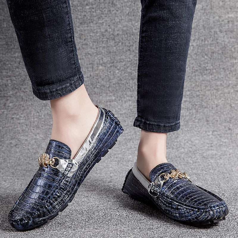 Мокасины мужские кожаные, Крокодиловая Кожа, лоферы, без застежки, плоская подошва, повседневная классическая обувь для вождения, большие р...
Мокасины мужские кожаные, Крокодиловая Кожа, лоферы, без застежки, плоская подошва, повседневная классическая обувь для вождения, большие р...