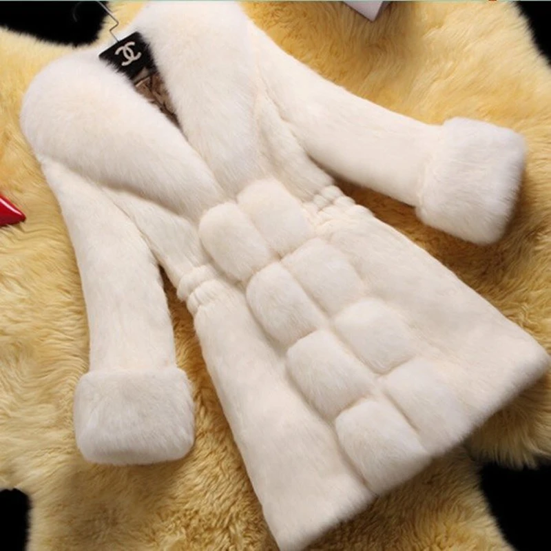 New Product Fall Clothes For Women Fur Coat Mid-length Imitation Mink High-end Rabbit Fox Collar Korean Fashion
New Product Fall Clothes For Women Fur Coat Mid-length Imitation Mink High-end Rabbit Fox Collar Korean Fashion