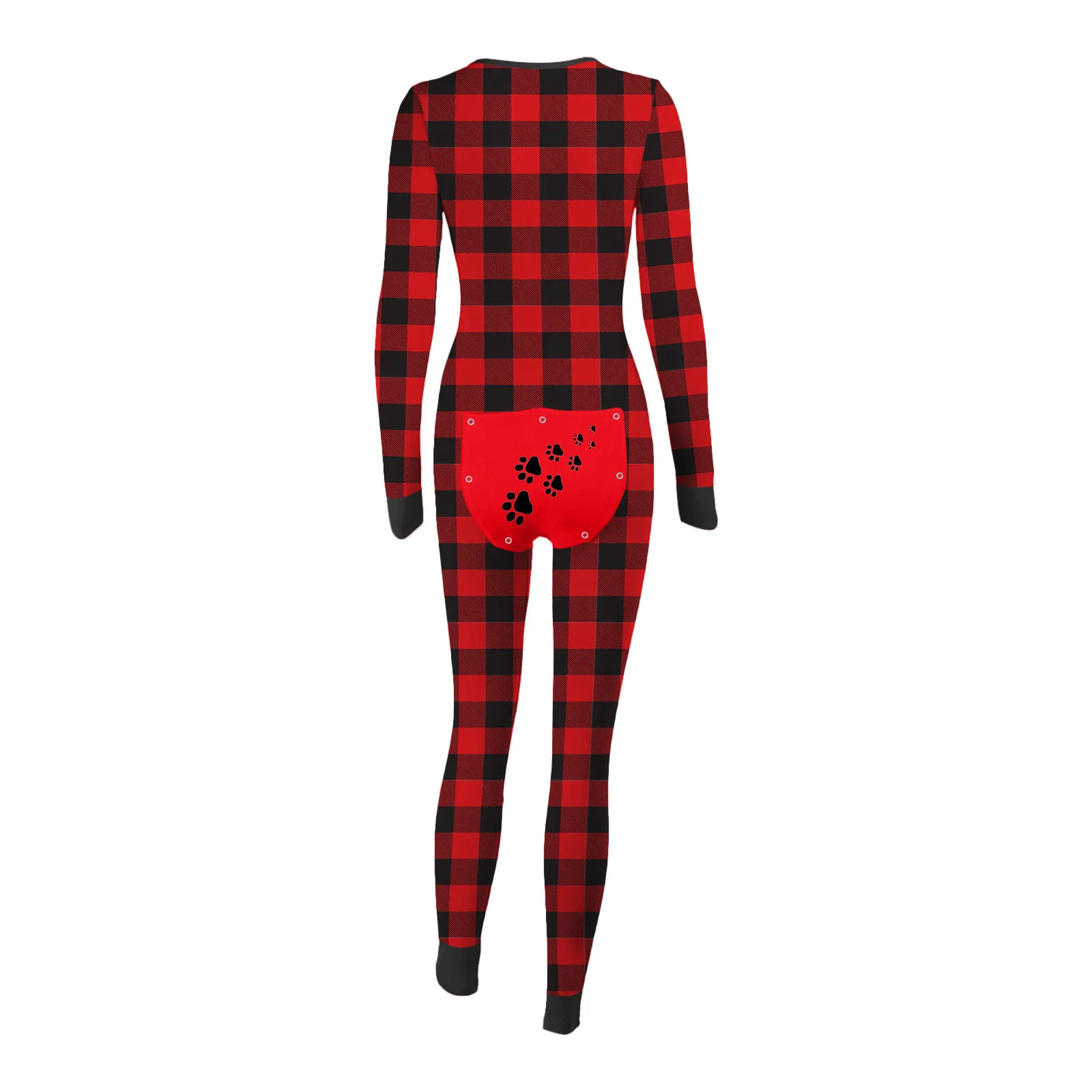 Print Women's For Pajamas Button-down Front Functional Buttoned Flap Adults Jumpsuit couples pijamas mujer pyjama combinaison
Print Women's For Pajamas Button-down Front Functional Buttoned Flap Adults Jumpsuit couples pijamas mujer pyjama combinaison