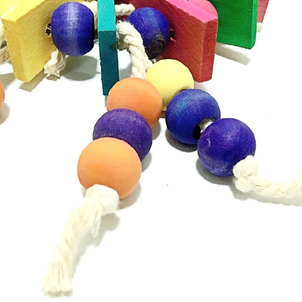 Creative Pet Parrot Toys Wooden Hanging Cage Toys For Parrots Bird Funny Hanging Standing Toy Pet Bird Training Supplies S05
Creative Pet Parrot Toys Wooden Hanging Cage Toys For Parrots Bird Funny Hanging Standing Toy Pet Bird Training Supplies S05