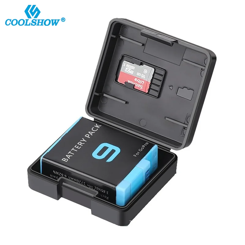 Battery Storage Box SD TF Memory Card Case for GoPro Hero 9 8 7 6 5 4 Battery /for Dji Osmo Action Battery Accessorie 
Battery Storage Box SD TF Memory Card Case for GoPro Hero 9 8 7 6 5 4 Battery /for Dji Osmo Action Battery Accessorie