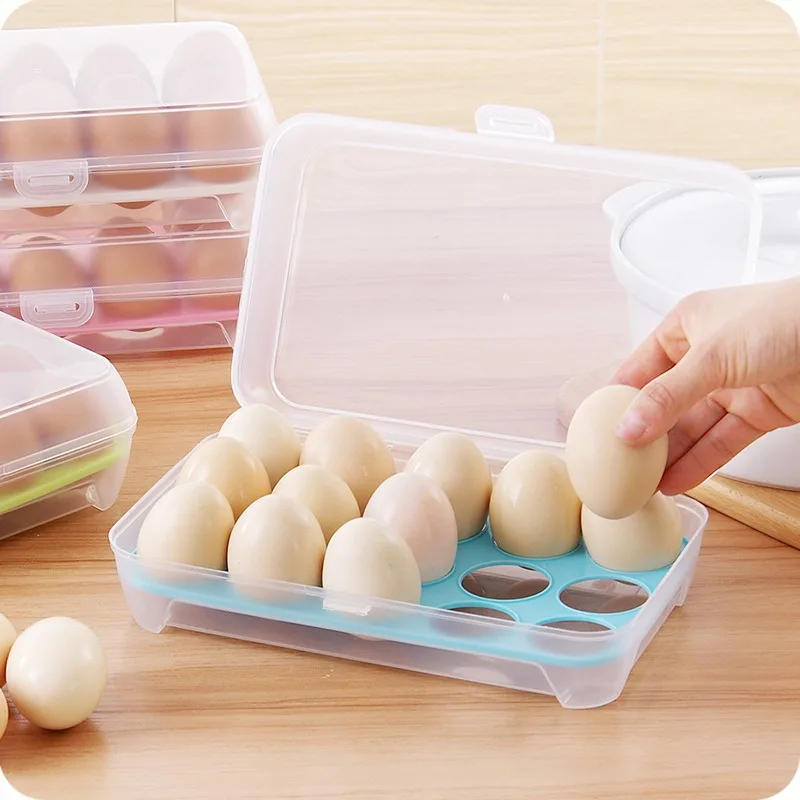 1 Piece Plastic 15 Grids Egg Holder Storage Box Refrigerator Crisper Rectangle White Transparent Kitchen Food Organizer 24x15cm
1 Piece Plastic 15 Grids Egg Holder Storage Box Refrigerator Crisper Rectangle White Transparent Kitchen Food Organizer 24x15cm