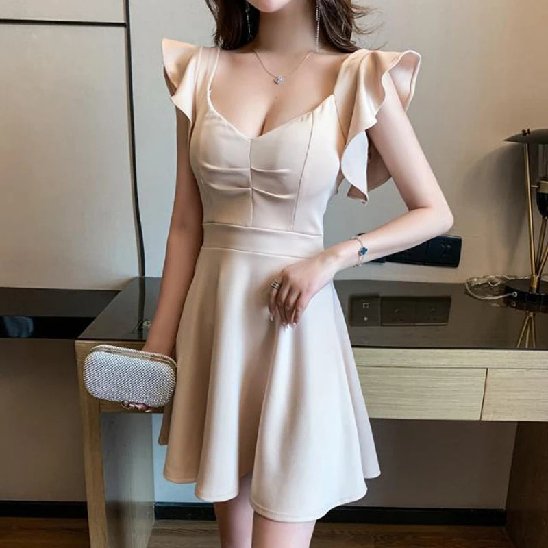 2021 Retro Elegant Sexy V-Neck Dress Women Vintage Ladies High Waist Fit Ruffles Short Sleeve Prom Party Night Formal Vestidos
2021 Retro Elegant Sexy V-Neck Dress Women Vintage Ladies High Waist Fit Ruffles Short Sleeve Prom Party Night Formal Vestidos